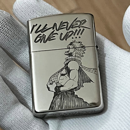 Zorro Engraved Lighter “Fairy Tail” – Natsu Dragneel 5-Sided Design