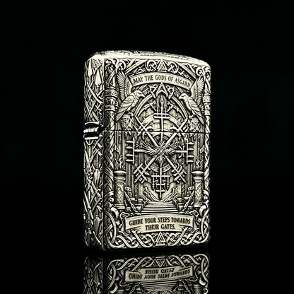 Zippo Valhalla Viking Norse 3D Relief