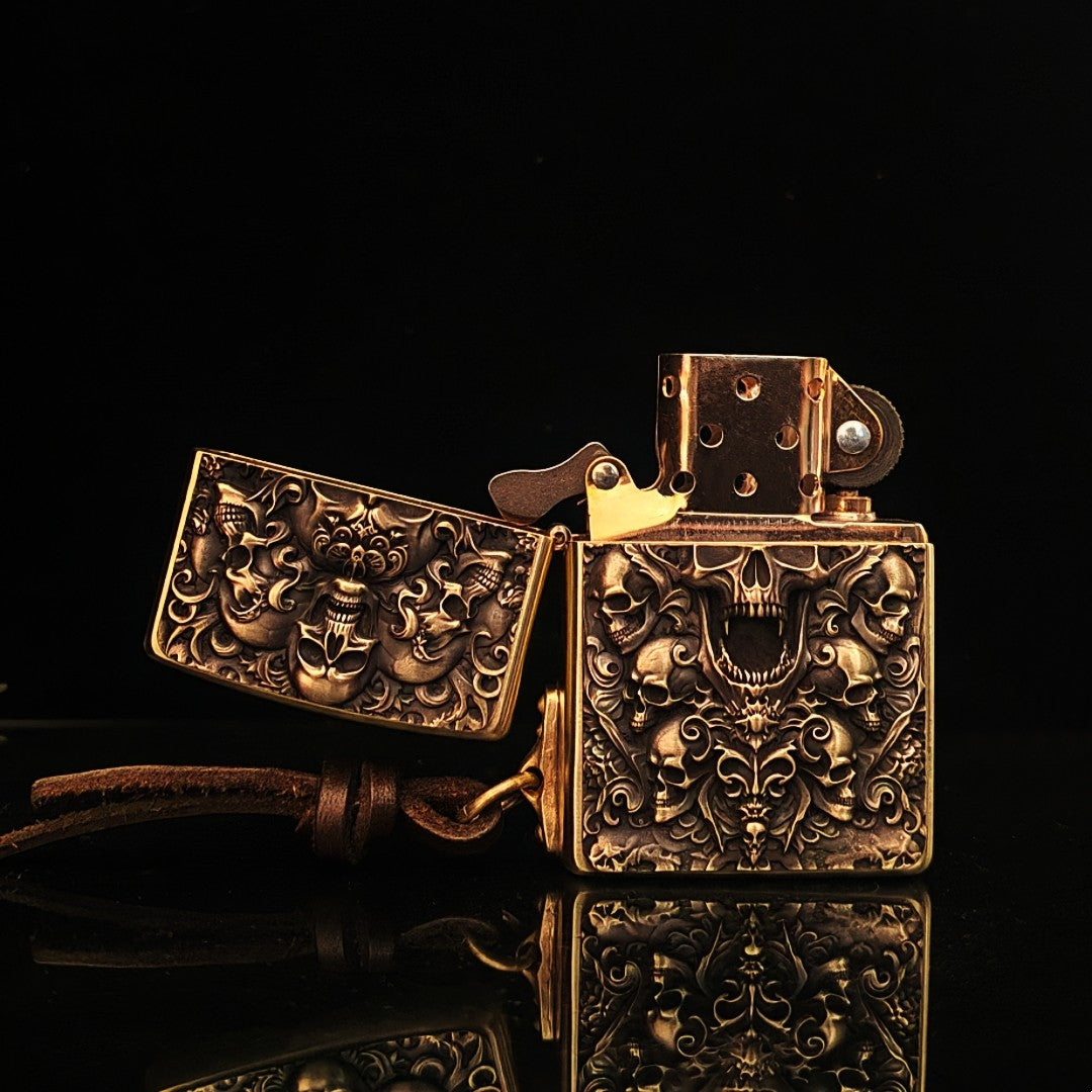 Zippo Skull Emblem
