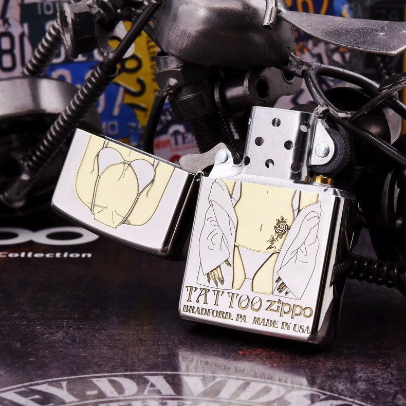 Zippo Tattoo Girl