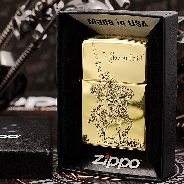 Zippo Crusader Knight