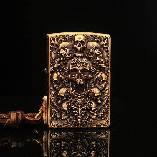 Zippo Skull Emblem