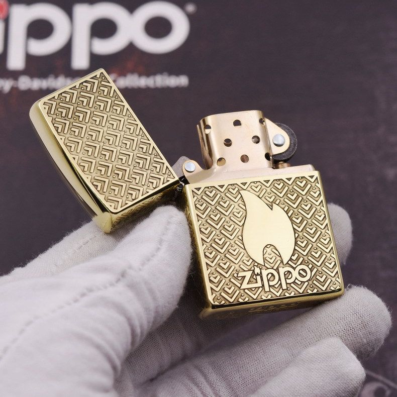 Zippo Geometric Pattern