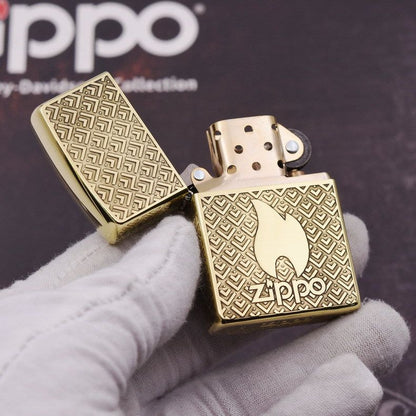 Zippo Geometric Pattern