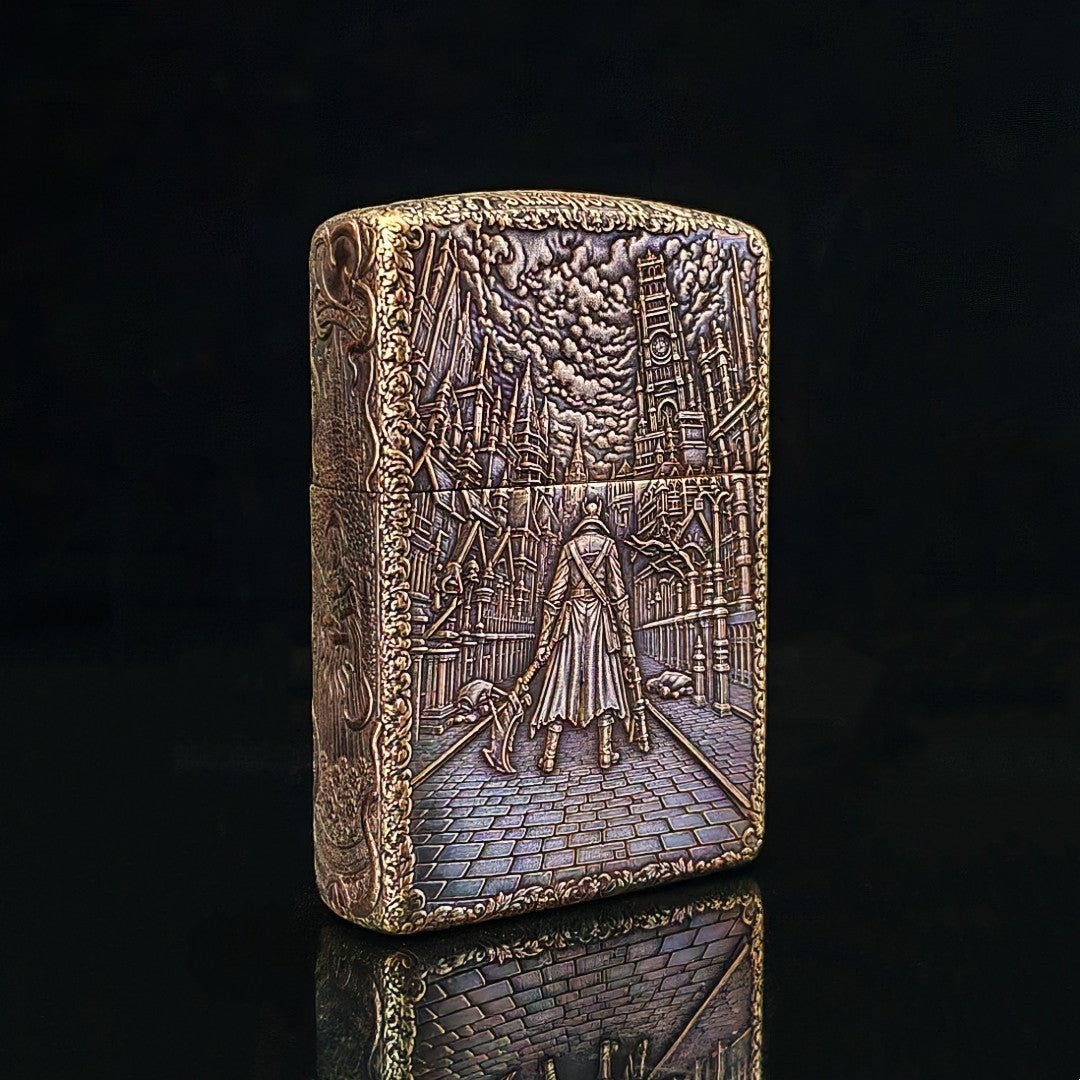 Bloodborne Zippo Armor Brass
