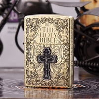Regular Zippo with Badge