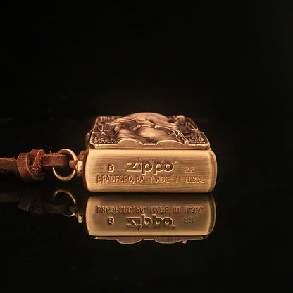 Cowgirl Zippo Lighter