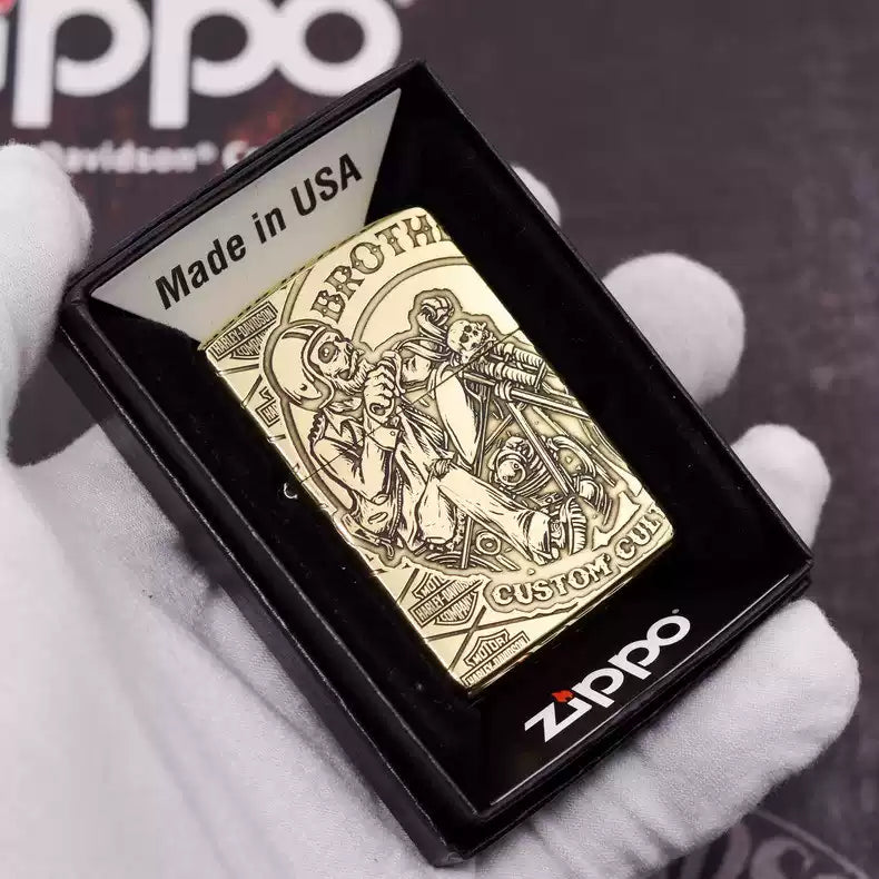 Zippo Brotherhood Biker