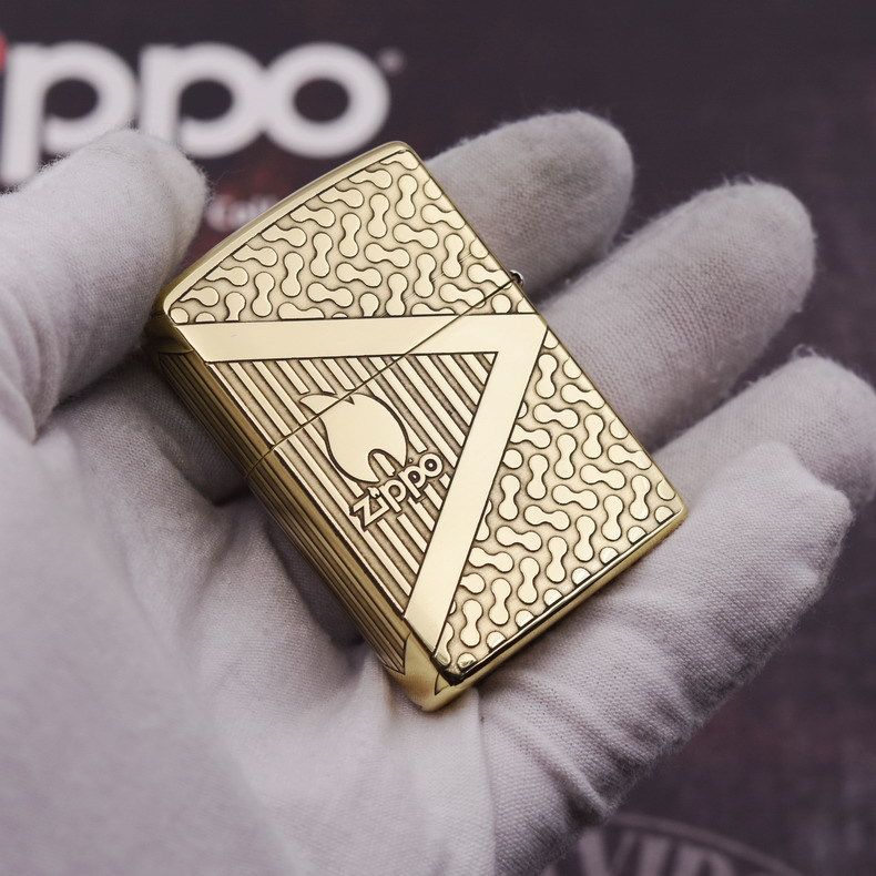 Zippo Triangle Geometric