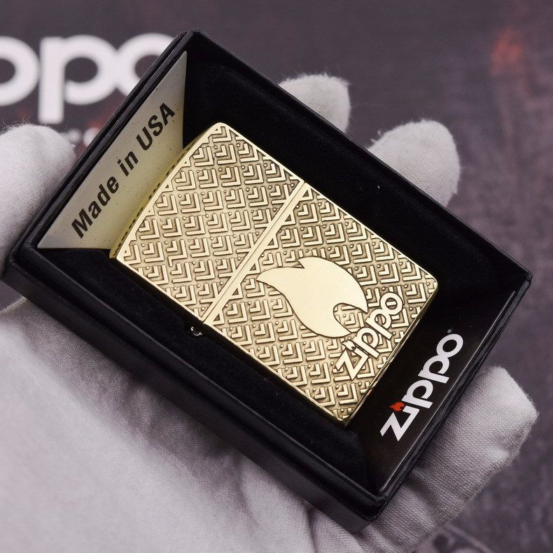 Zippo Geometric Pattern