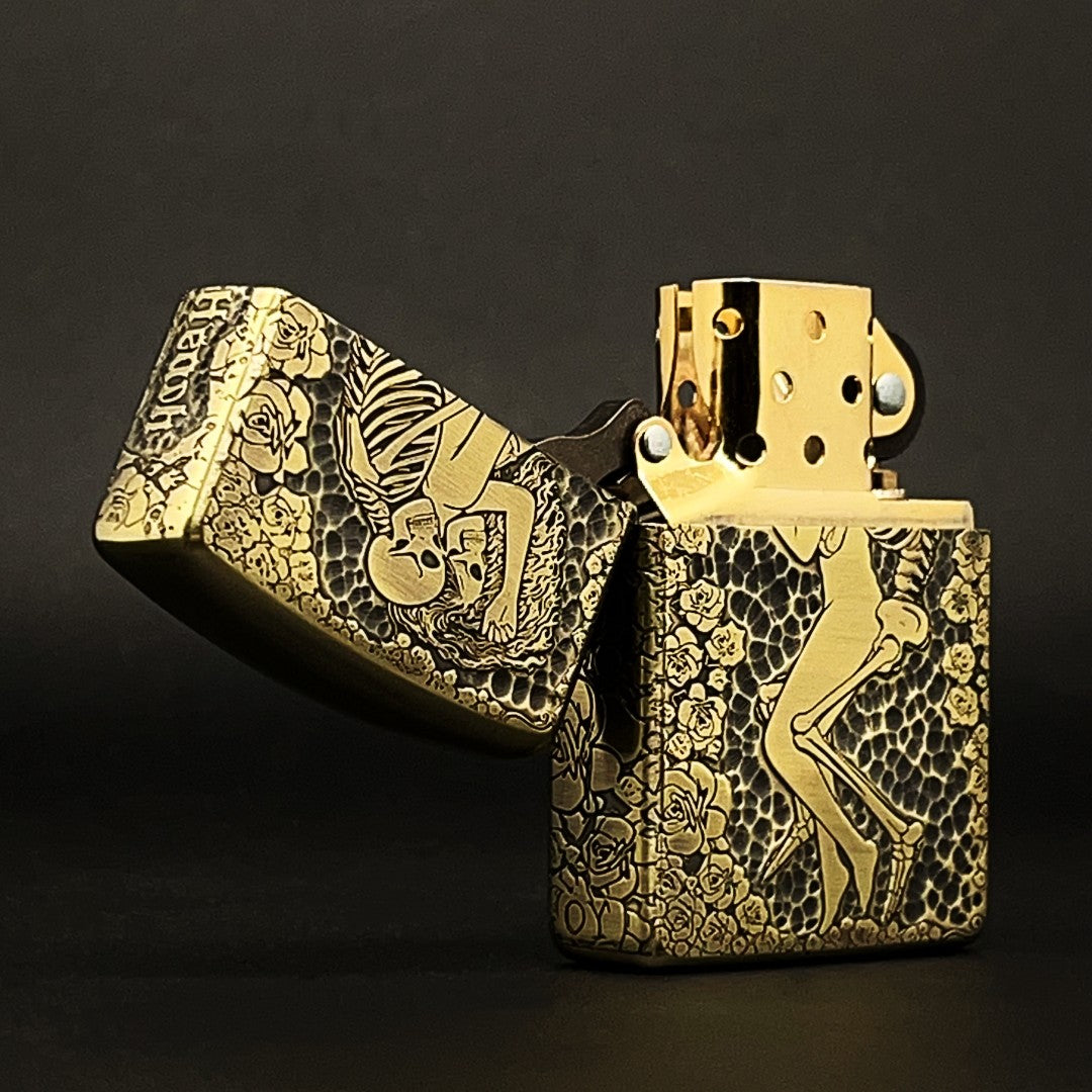 Zippo Skeleton Gothic Love