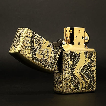 Zippo Skeleton Gothic Love