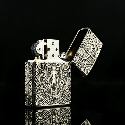 Zippo Valhalla Viking Norse 3D Relief