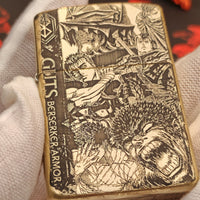 Deep carving blackened old craftsmanship