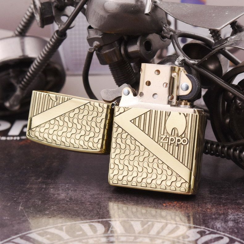 Zippo Triangle Geometric