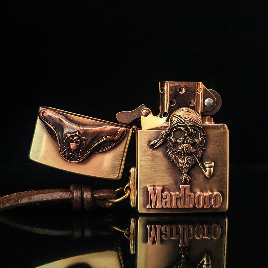 Zippo Pirate Skull & Marlboro