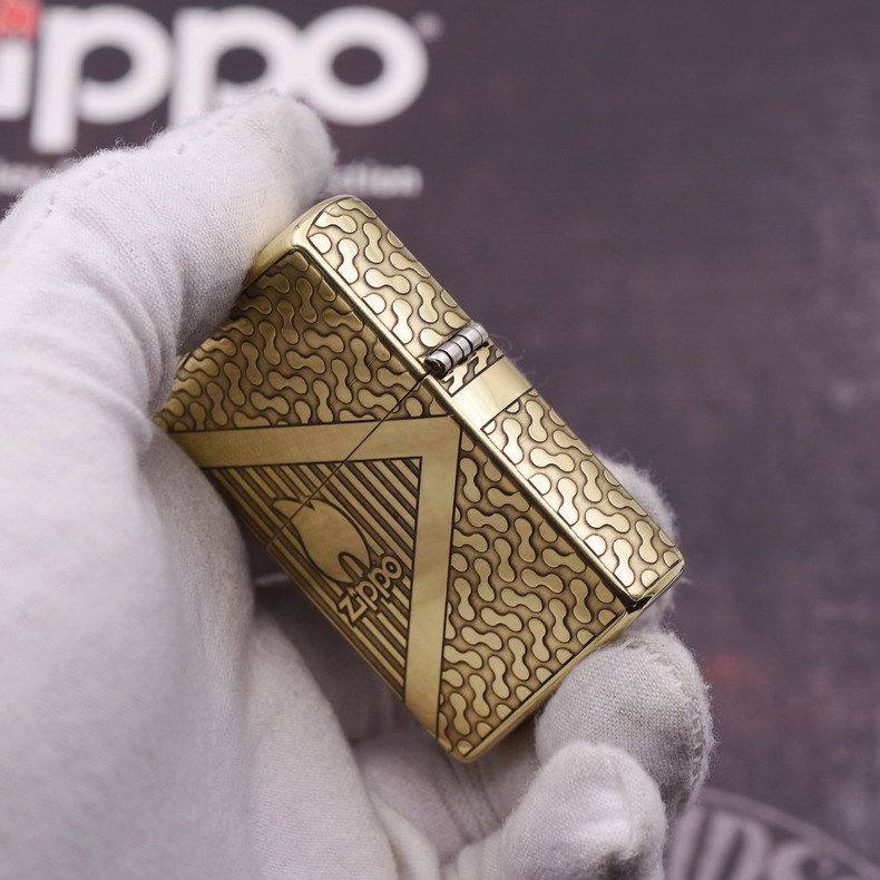 Zippo Triangle Geometric