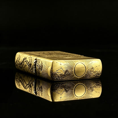 Zippo Japanesse Lion Sun Moon