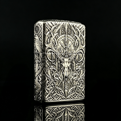 Zippo Valhalla Viking Norse 3D Relief