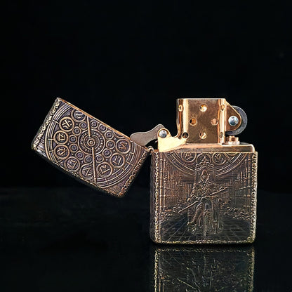 Bloodborne Zippo Armor Brass