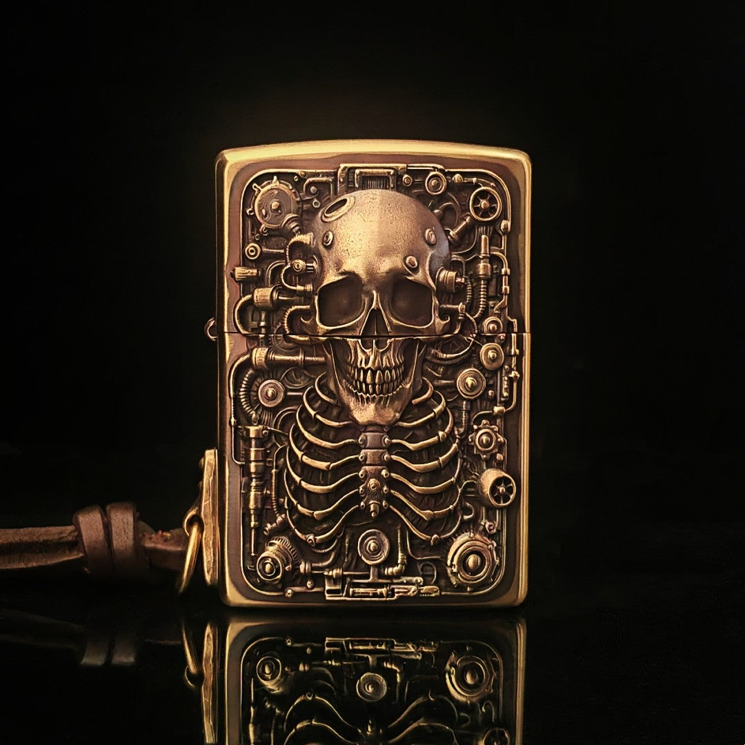 Zippo Cyber Skull