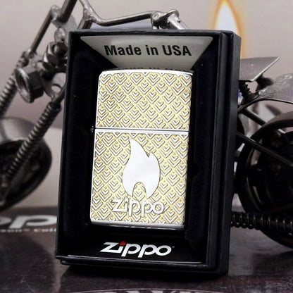 Zippo Geometric Pattern