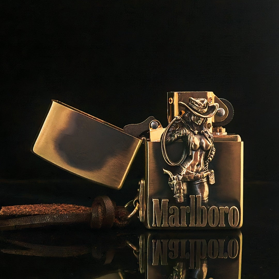 Zippo Marlboro Lasso Cowgirl