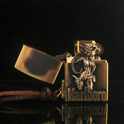 Zippo Marlboro Lasso Cowgirl