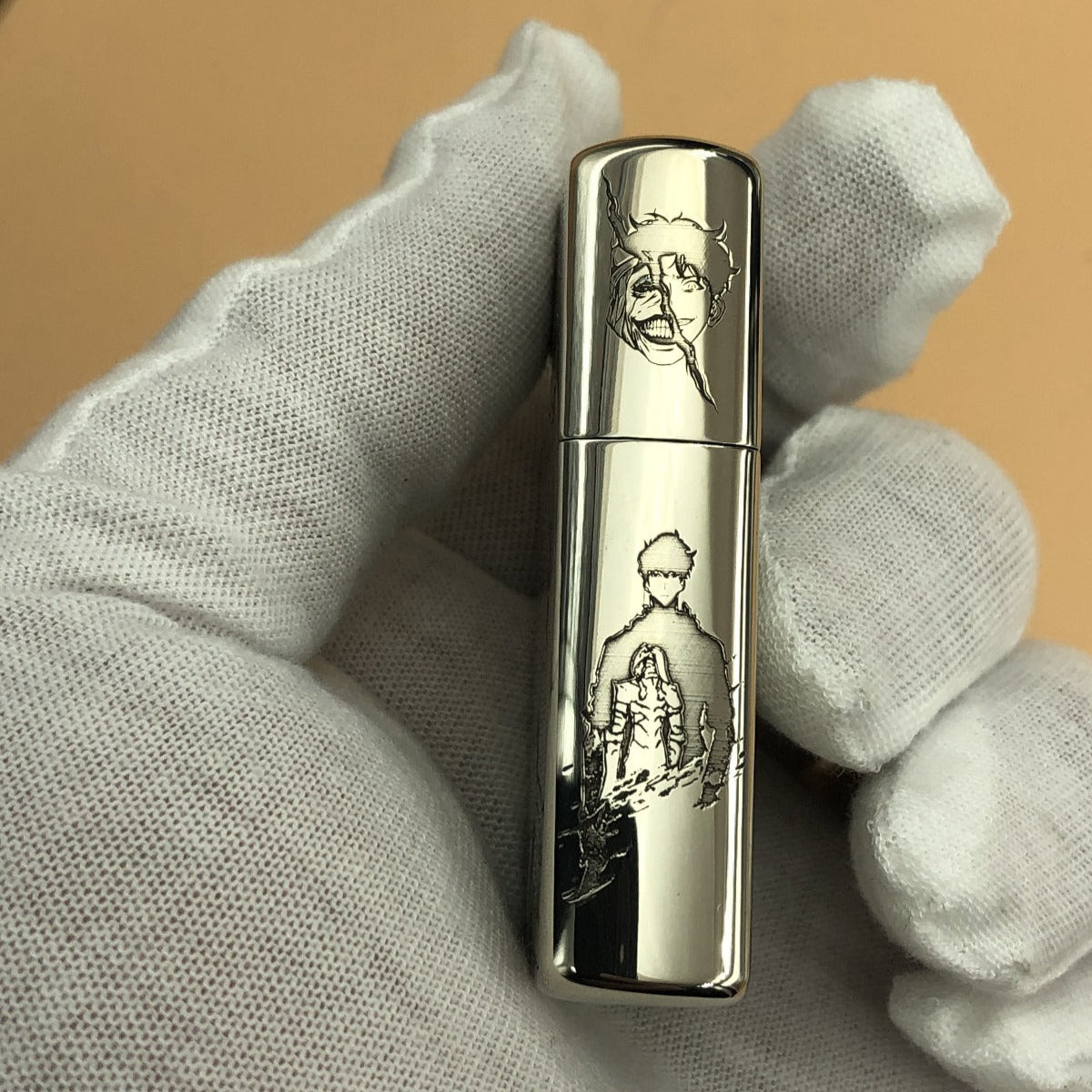 Solo Leveling Custom Lighter – Zorro | Deep Engraving, Mirror Effect