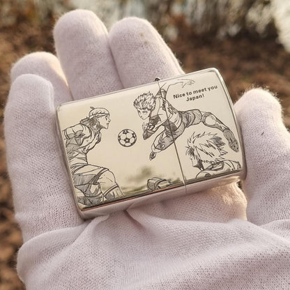Nice To Meet You Japan, I Am Nagi Seishiro, Blue Lock Engraved Lighters – Nagi Seishiro Season 2 Scores, Anime Zippo & Zorro Collectible!