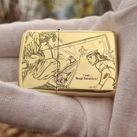 Nice To Meet You Japan, I Am Nagi Seishiro, Blue Lock Engraved Lighters – Nagi Seishiro Season 2 Scores, Anime Zippo & Zorro Collectible!
