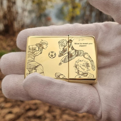 Nice To Meet You Japan, I Am Nagi Seishiro, Blue Lock Engraved Lighters – Nagi Seishiro Season 2 Scores, Anime Zippo & Zorro Collectible!