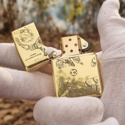 Nice To Meet You Japan, I Am Nagi Seishiro, Blue Lock Engraved Lighters – Nagi Seishiro Season 2 Scores, Anime Zippo & Zorro Collectible!