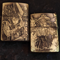 Zippo Armor Brass Guts x Skull Knight
