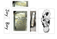 5 sides Zippo Street Chrome Luffy Gear 5