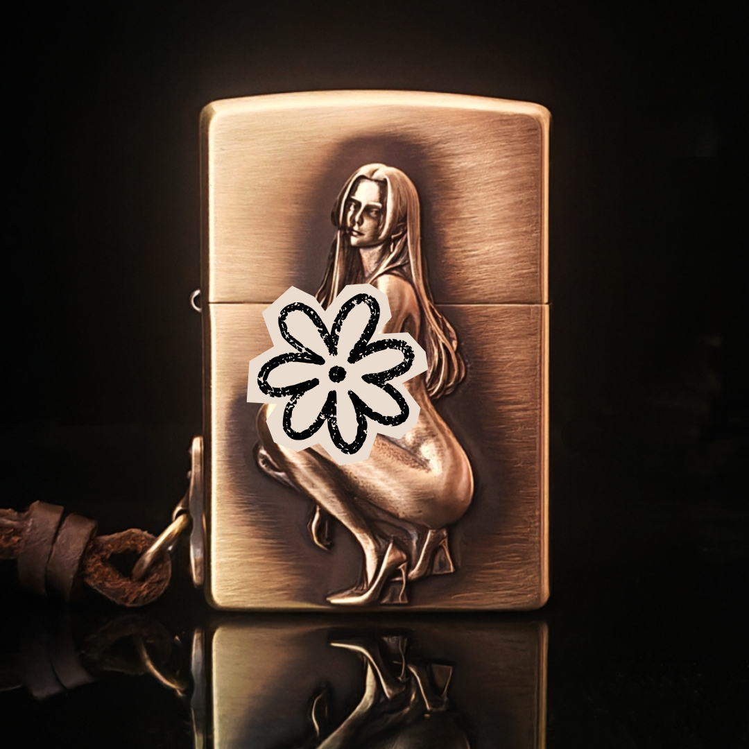 Zippo Seated Woman