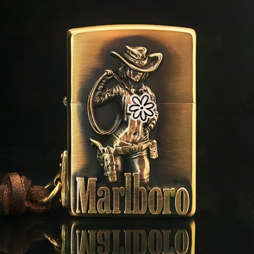 Zippo Marlboro Lasso Cowgirl