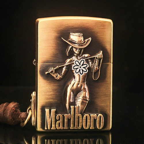 Zippo Marlboro Cowgirl Riding Crop