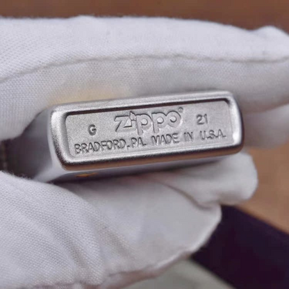 Gundam Deep Carved Zippo – Genuine Matte Super Mechs Lighter