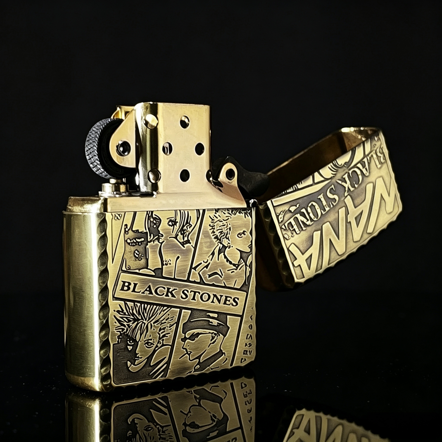 Zippo Nana Black Stones V1