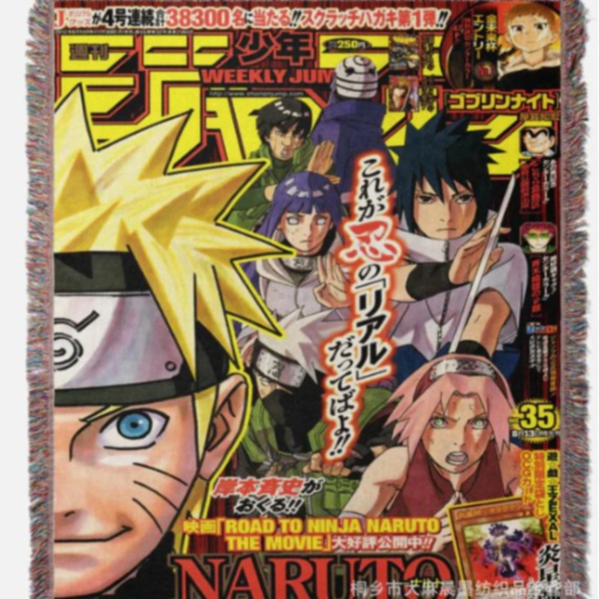 MLX-501B Cozy Anime Throw | Decorative & Collectible Blanket