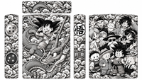 3D relief Zippo Armor Brushed Brass Dragon Ball