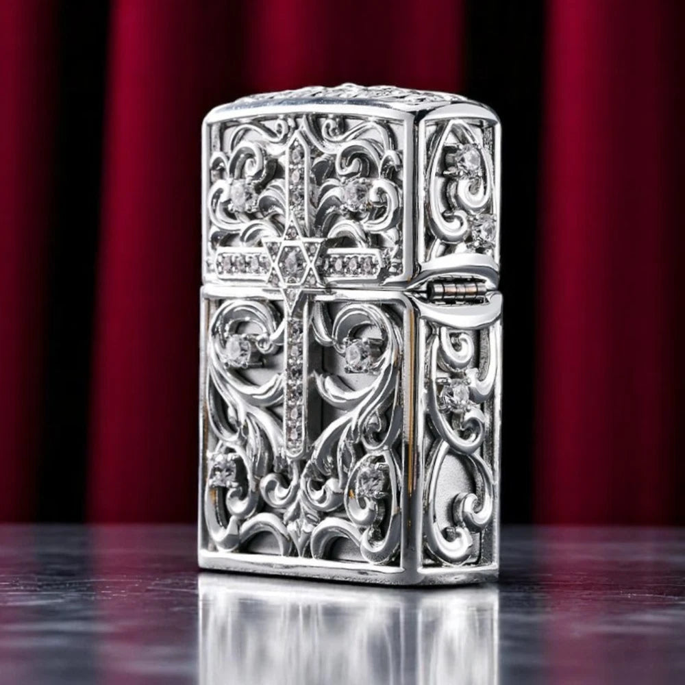 Zippo Diamond Cross