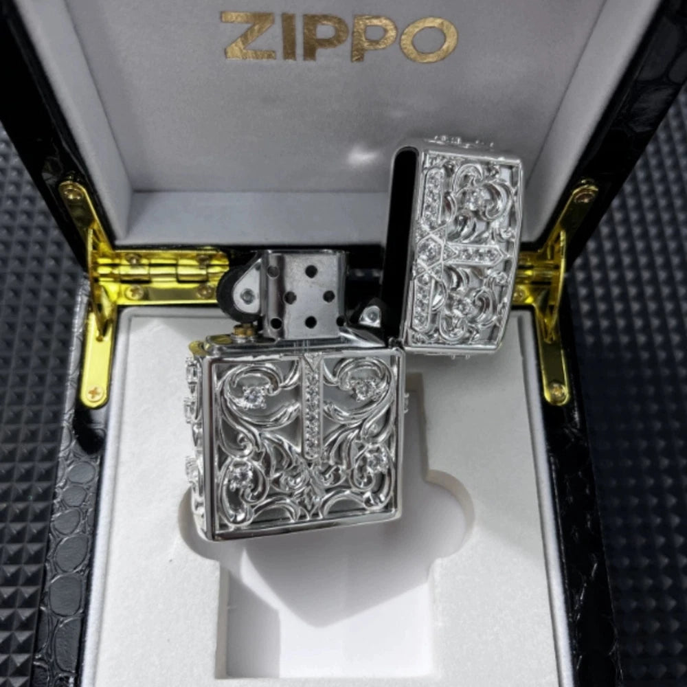 Zippo Diamond Cross
