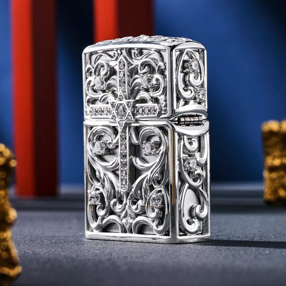 Zippo Diamond Cross