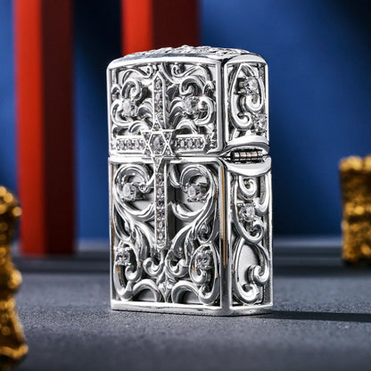 Zippo Diamond Cross