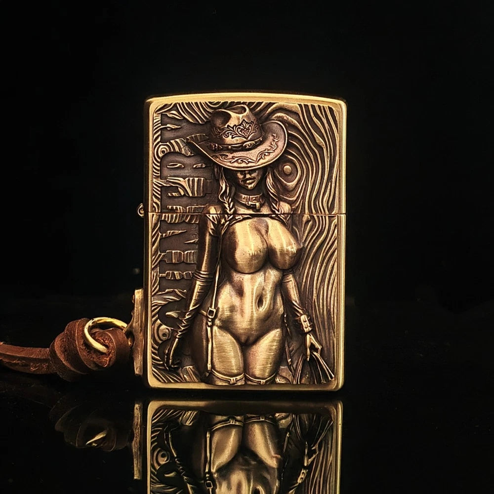 Zippo Cowboy Girl