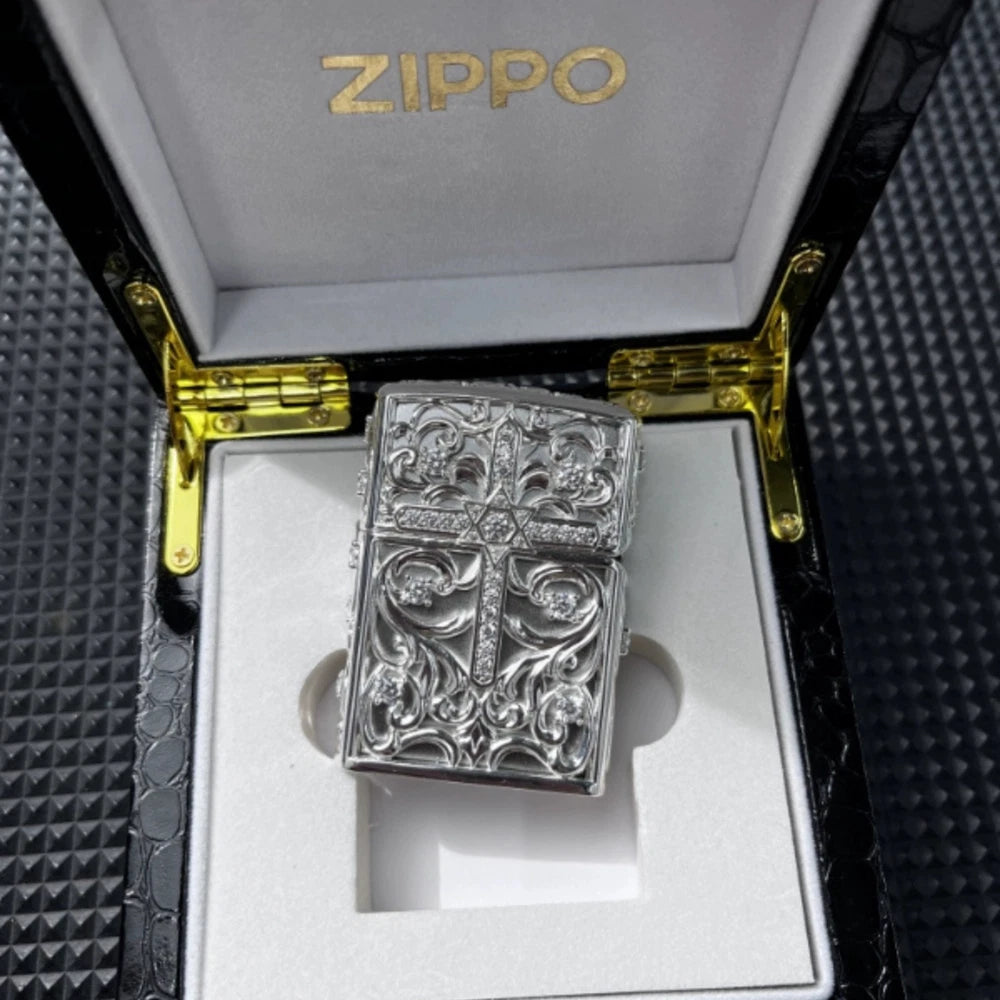 Zippo Diamond Cross