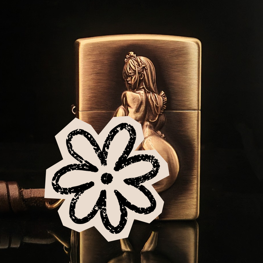 Zippo Artistic Girl Figure